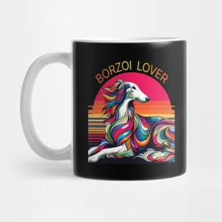 Borzoi lover. I love borzois. Mug